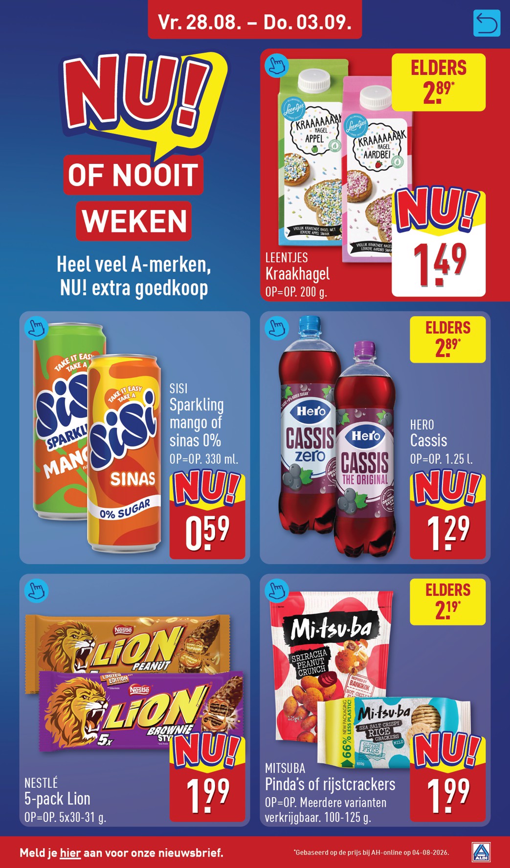 aldi - ALDI folder voor volgende week van maandag 24-08-2026 tot zondag 30-08-2026 - page: 63