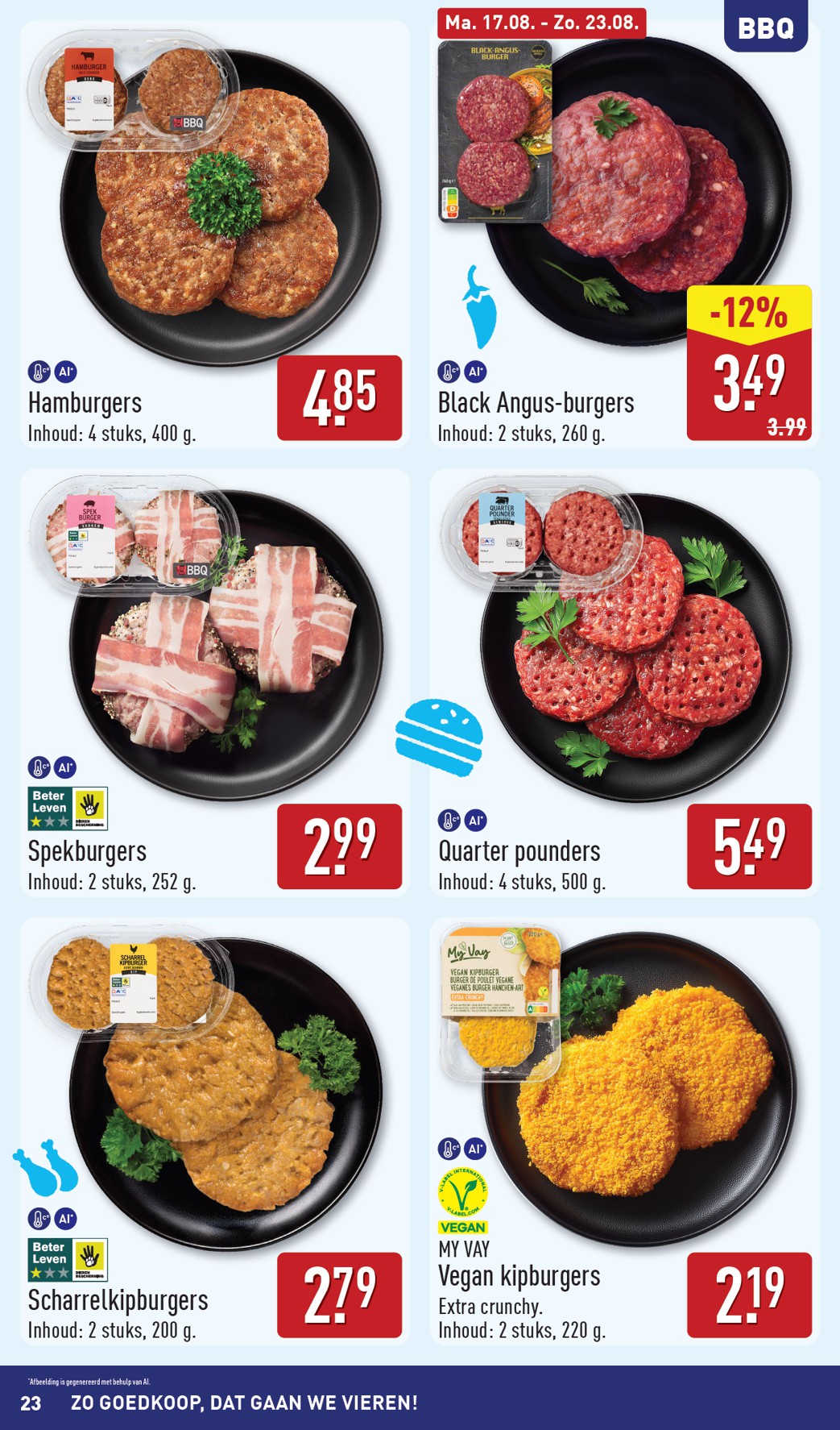 aldi - Huidige ALDI - Buiten eten special folder geldig van maandag 17-08-2026 tot zondag 23-08-2026 - page: 23