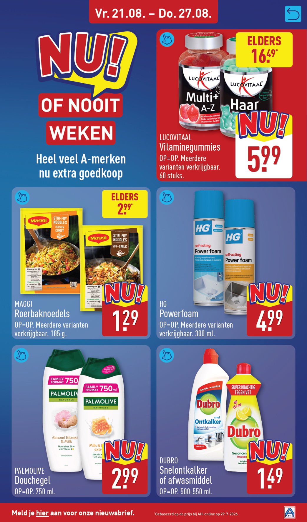 aldi - Huidige ALDI - Weekendfolder folder geldig van donderdag 20-08-2026 tot zondag 23-08-2026 - page: 7