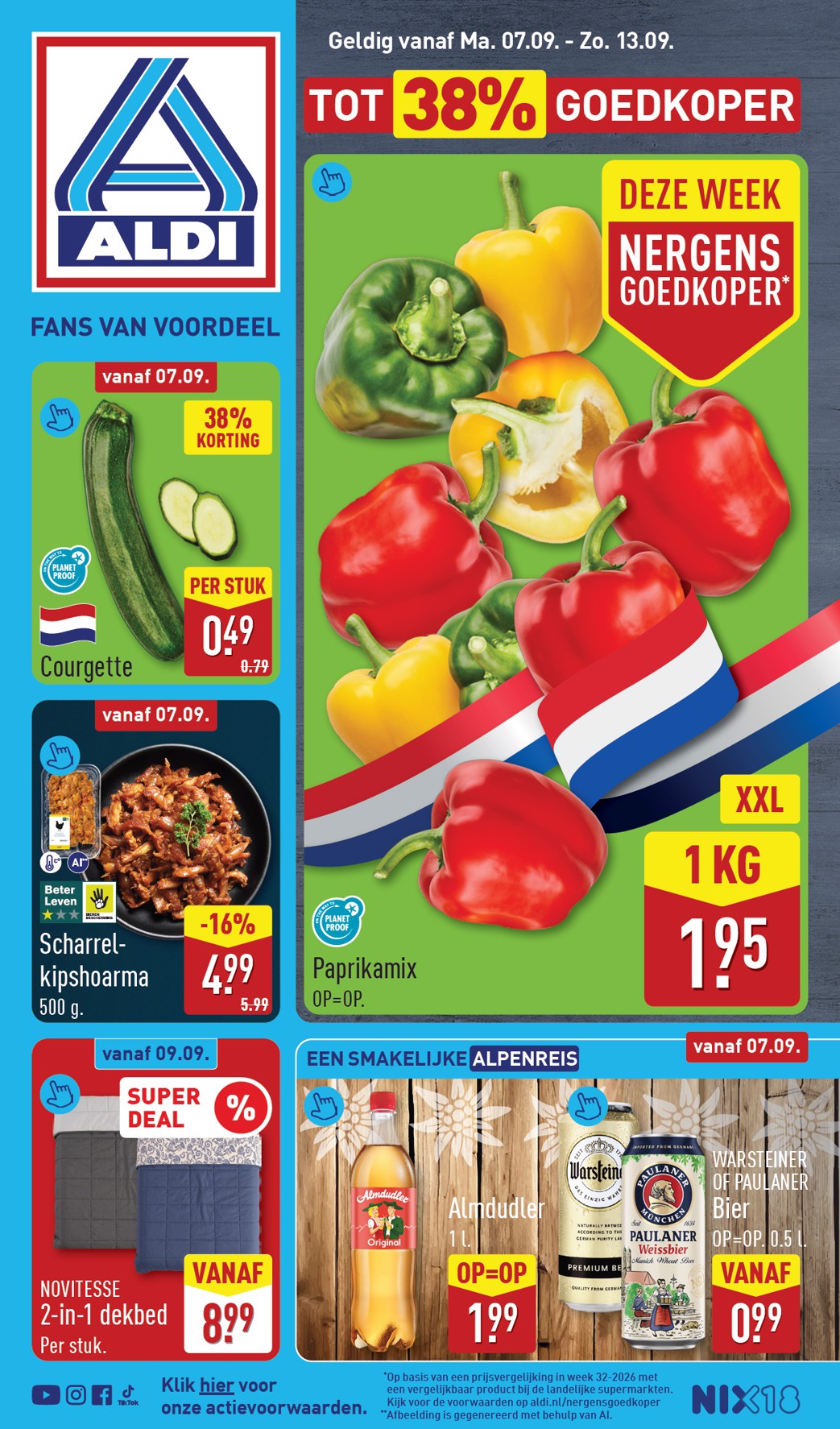 aldi - ALDI folder voor volgende week van maandag 07-09-2026 tot zondag 13-09-2026