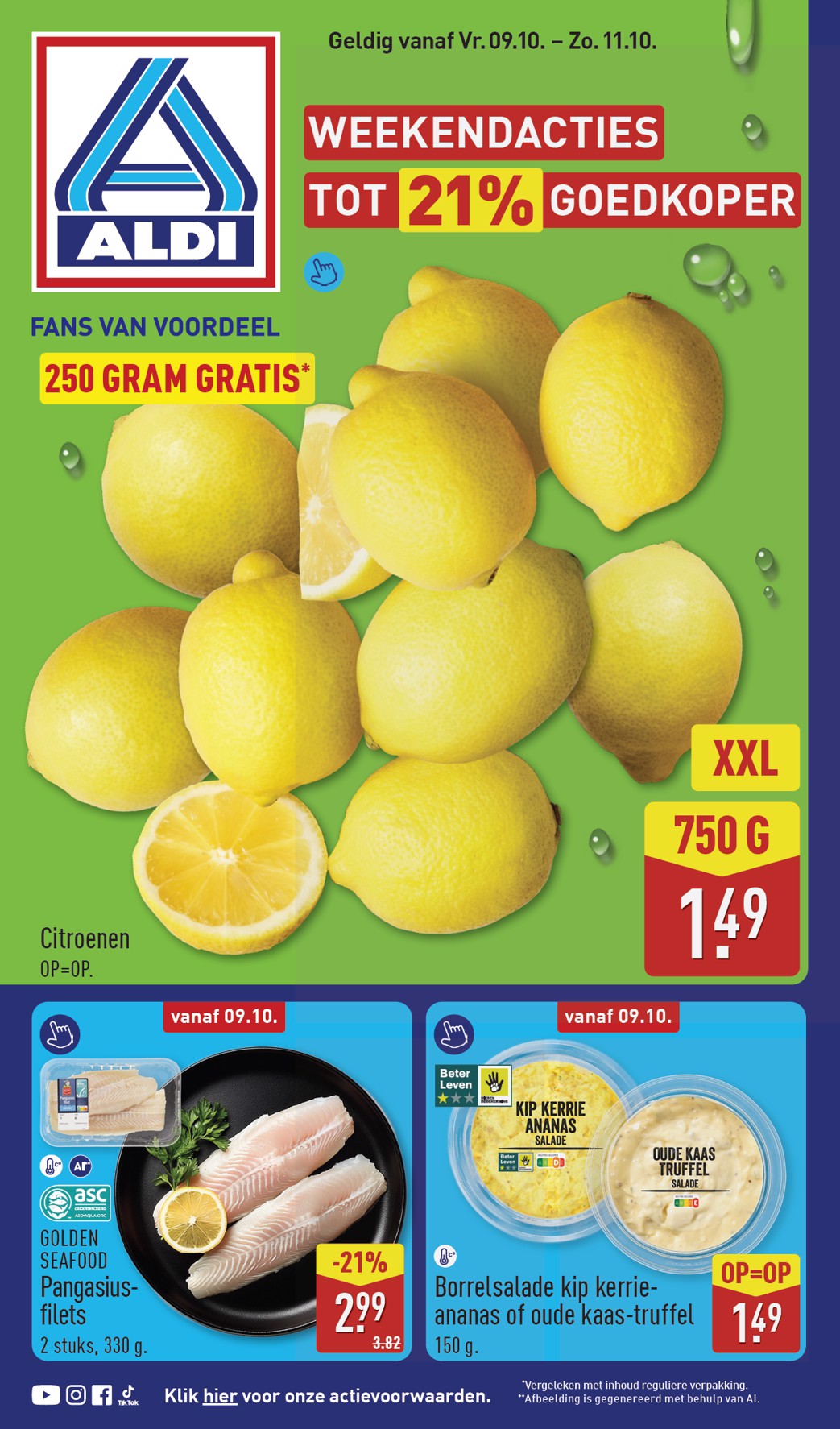 aldi - ALDI - Weekend folder voor volgende week van vrijdag 09-10-2026 tot zondag 11-10-2026 - page: 1