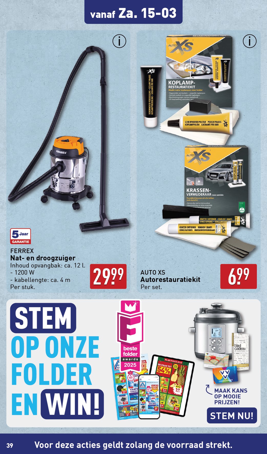 aldi - ALDI folder geldig vanaf 10-03 t/m 16-03 - page: 39 aldi - ALDI folder geldig vanaf 10-03 t/m 16-03 - page: 39
