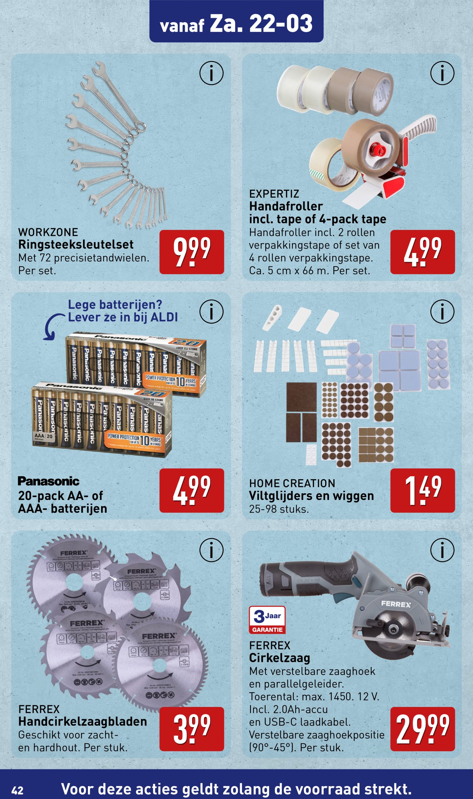 aldi - ALDI - Wekelijkse actie folder geldig vanaf 17-03 t/m 23-03 - page: 42 aldi - ALDI - Wekelijkse actie folder geldig vanaf 17-03 t/m 23-03 - page: 42