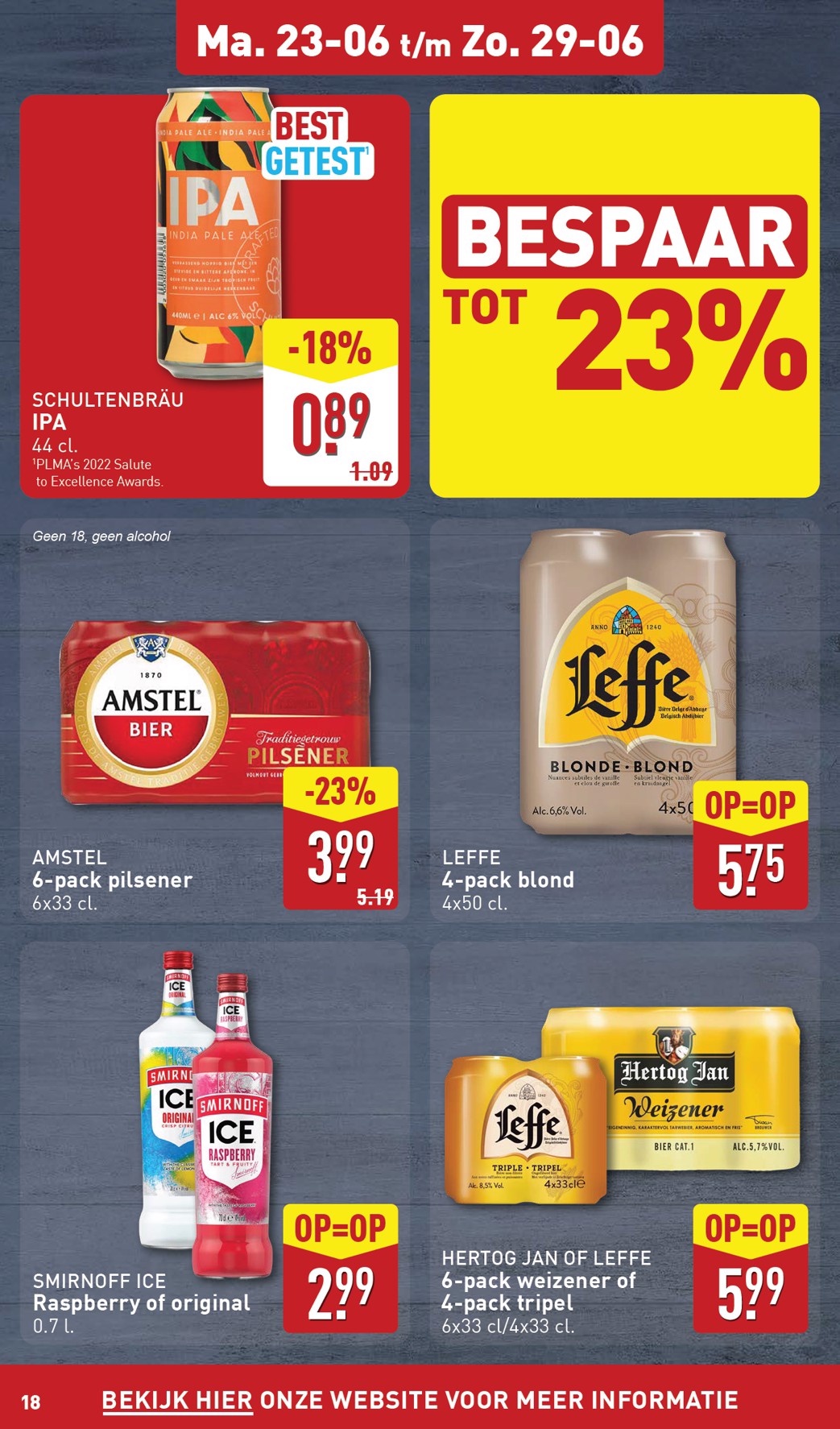 aldi - ALDI folder geldig vanaf 23-06 t/m 29-06 - page: 18