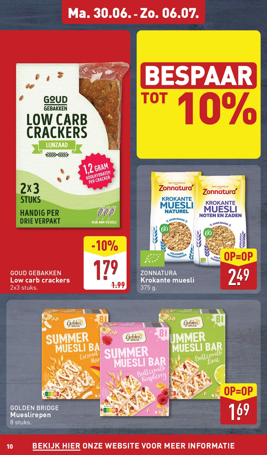 aldi - ALDI folder geldig vanaf 30-06 t/m 06-07 - page: 10