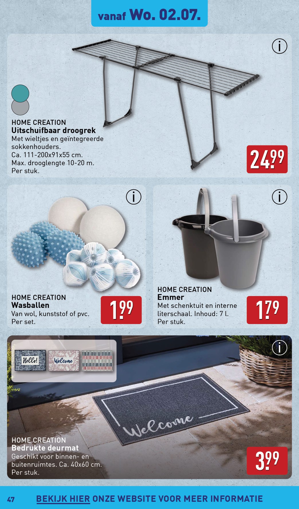aldi - ALDI folder geldig vanaf 30-06 t/m 06-07 - page: 47
