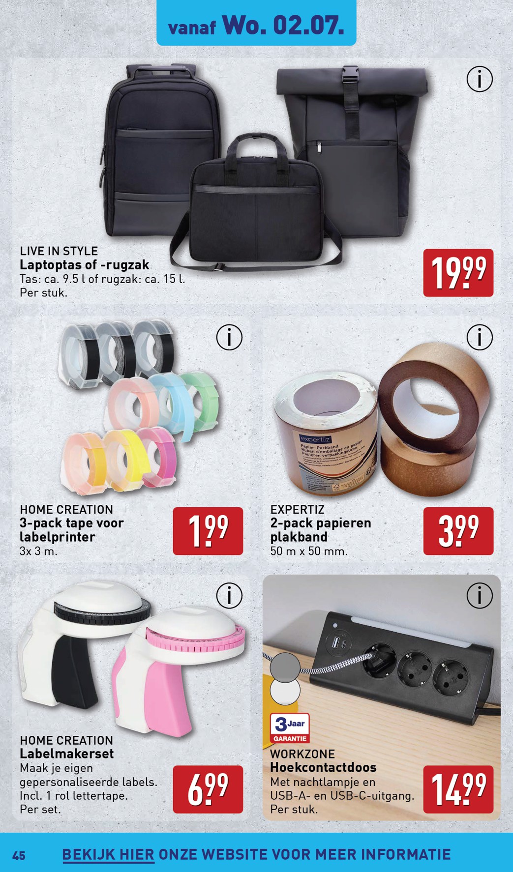 aldi - ALDI folder geldig vanaf 30-06 t/m 06-07 - page: 45