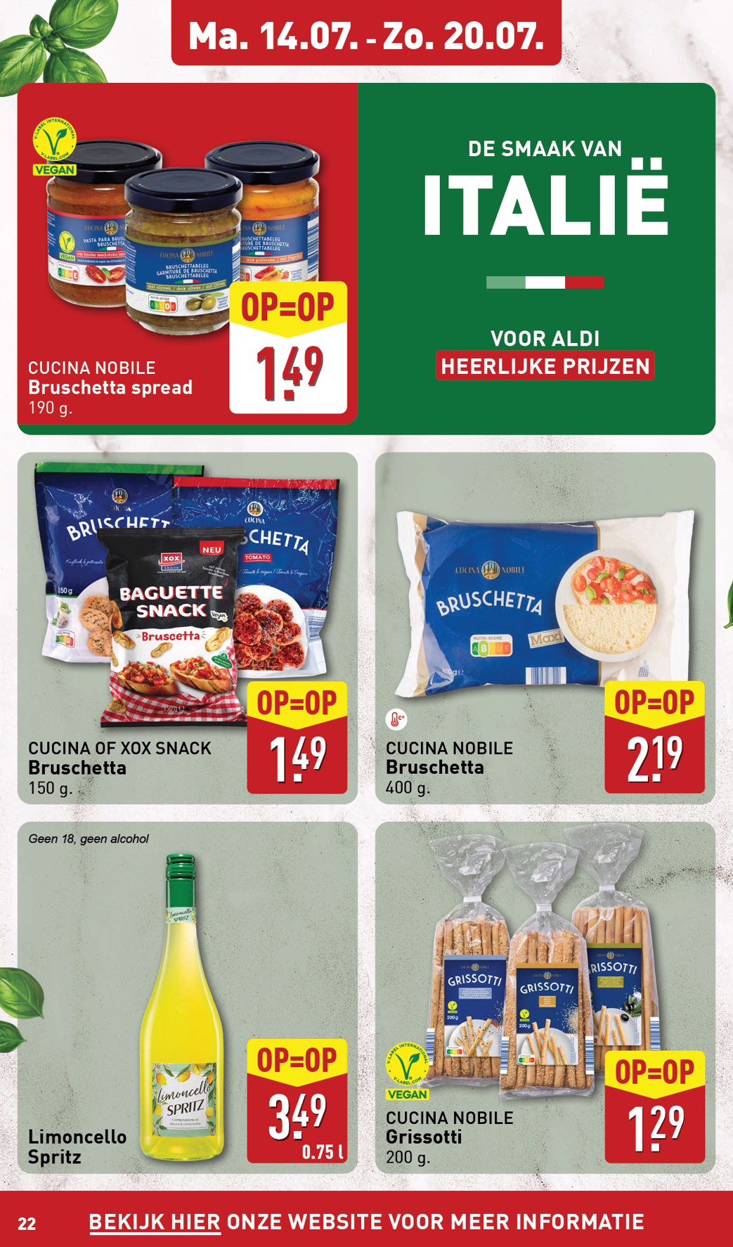 aldi - ALDI folder geldig vanaf 14-07 t/m 20-07 - page: 22
