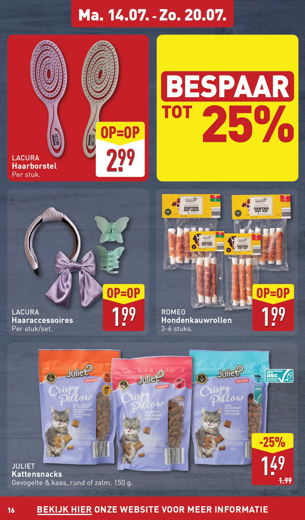 aldi - ALDI folder geldig vanaf 14-07 t/m 20-07 - page: 16