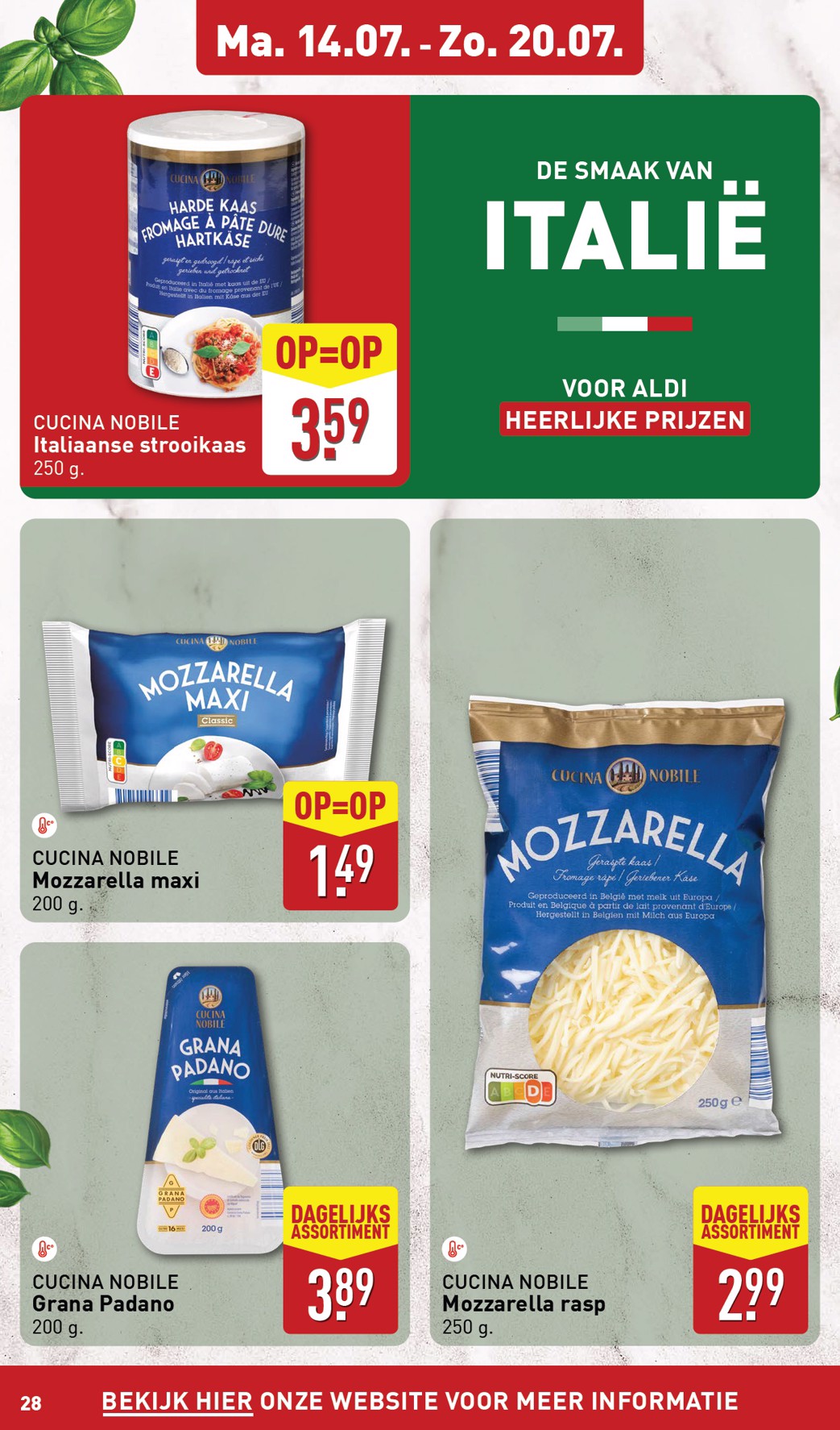 aldi - ALDI folder geldig vanaf 14-07 t/m 20-07 - page: 28