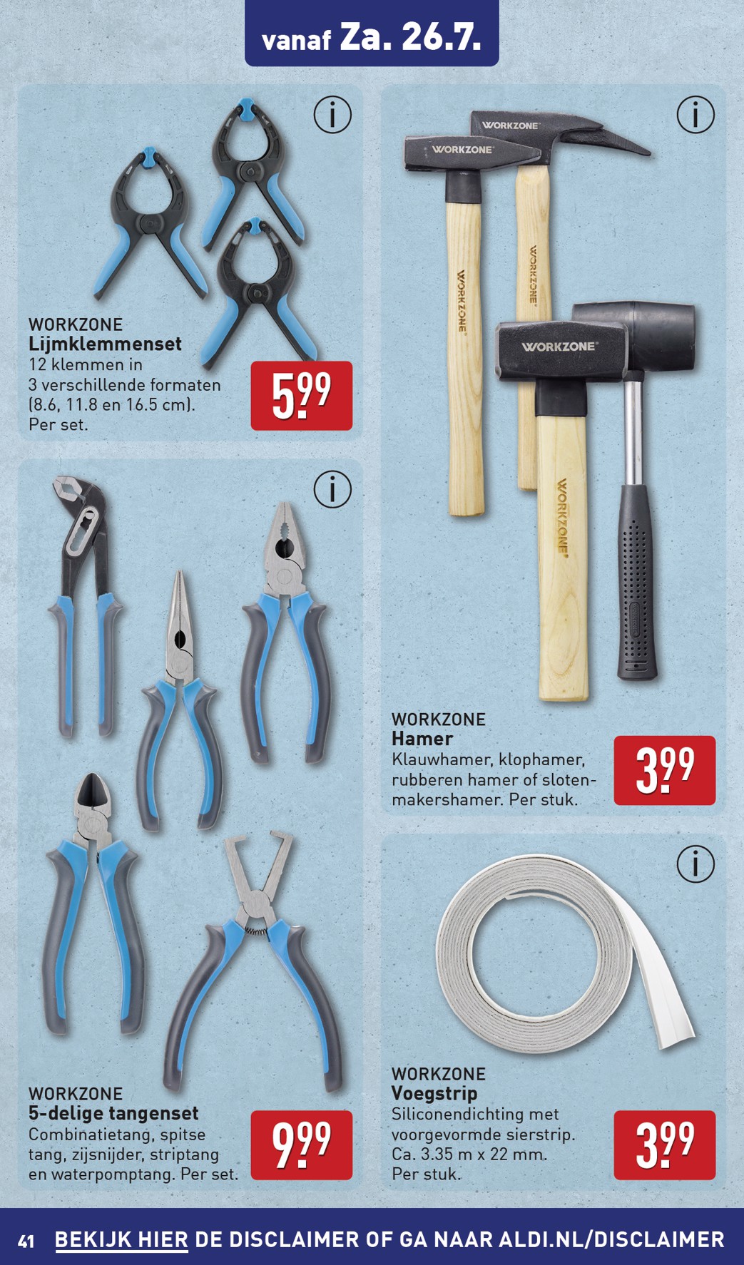 aldi - ALDI folder geldig vanaf 21-07 t/m 27-07 - page: 41 aldi - ALDI folder geldig vanaf 21-07 t/m 27-07 - page: 41