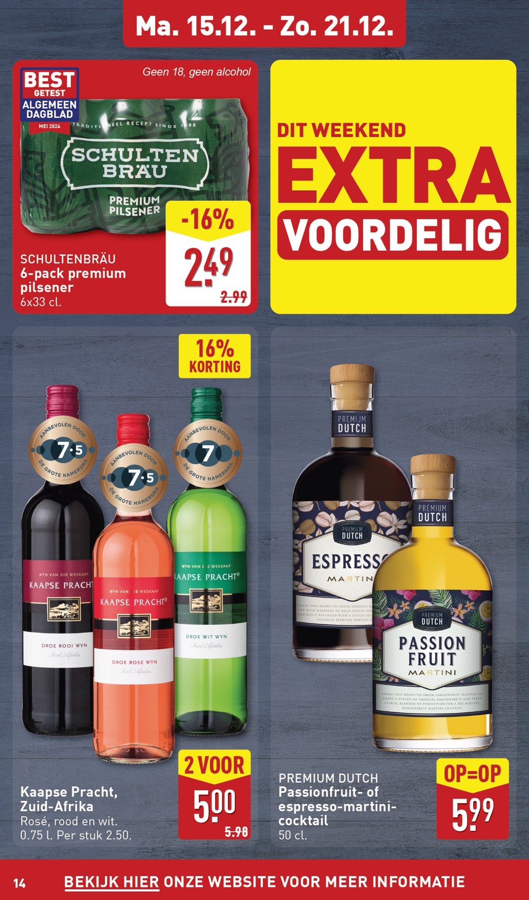 aldi - De ALDI folder geldig vanaf 15-12 t/m 21-12 - page: 14