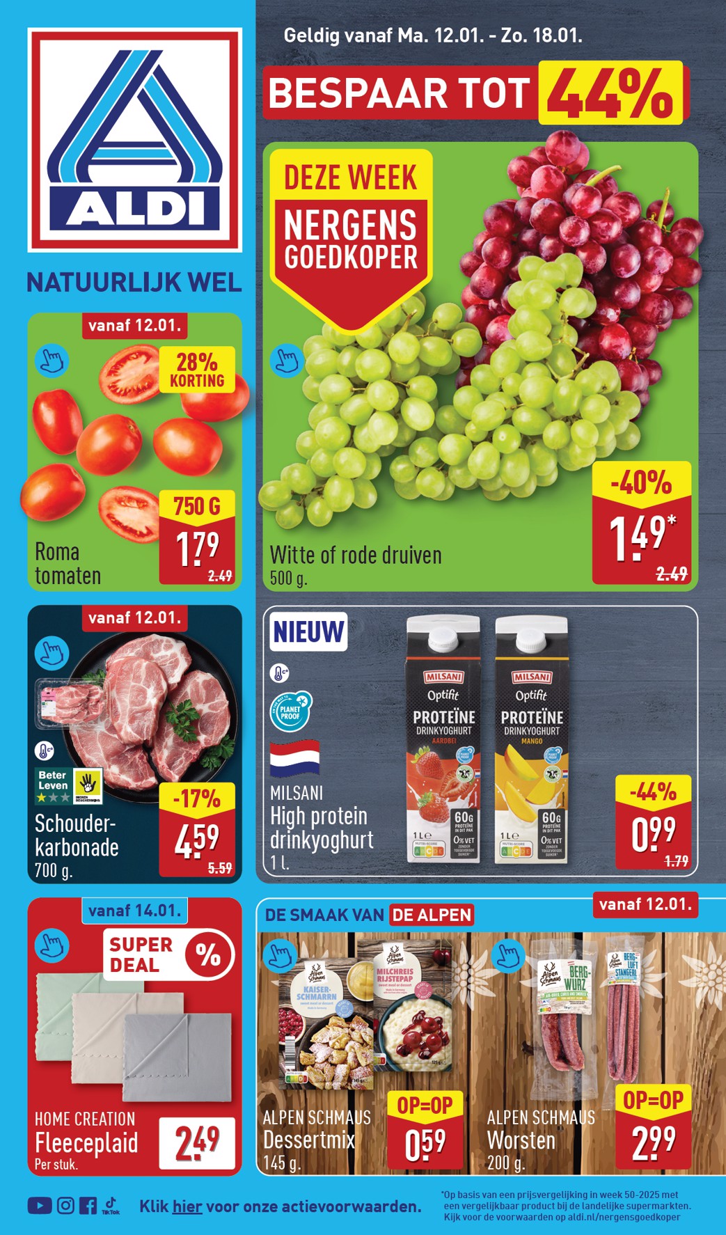 aldi - De ALDI folder geldig vanaf 12-01 t/m 18-01