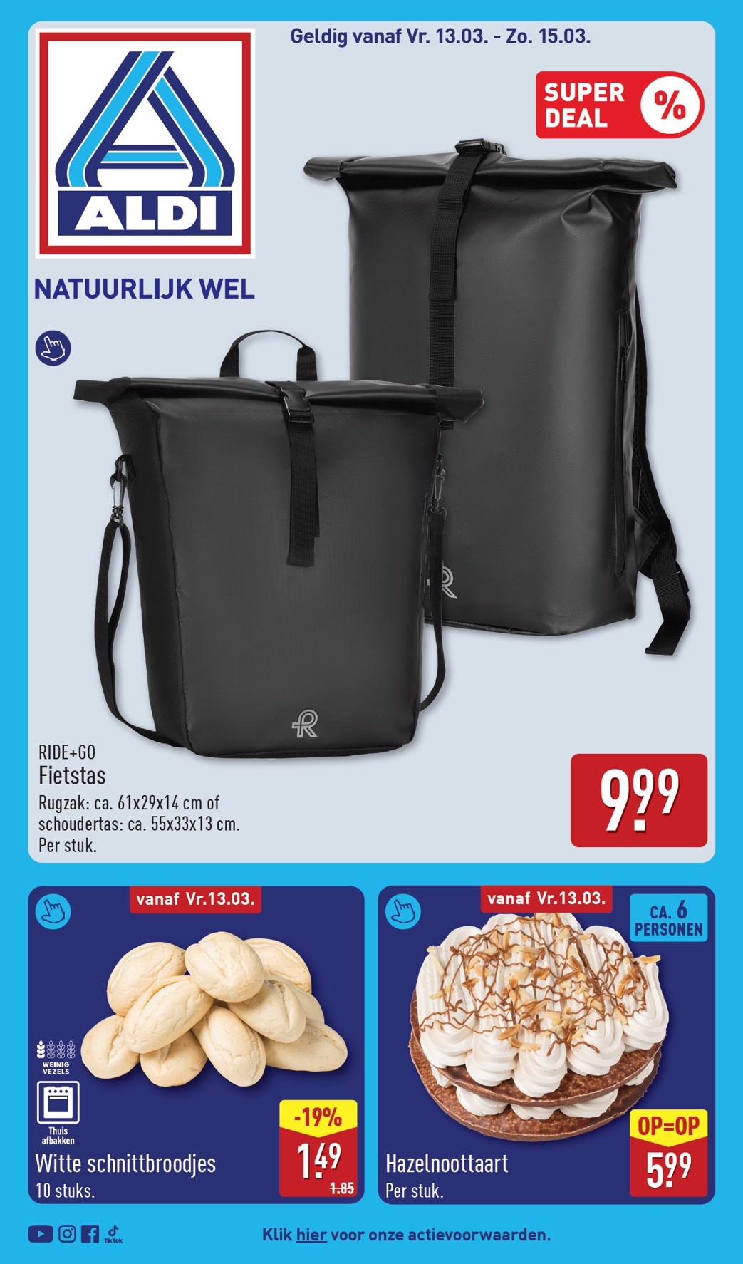 aldi - De ALDI - Weekendfolder folder geldig vanaf 13-03-2026 t/m 15-03-2026