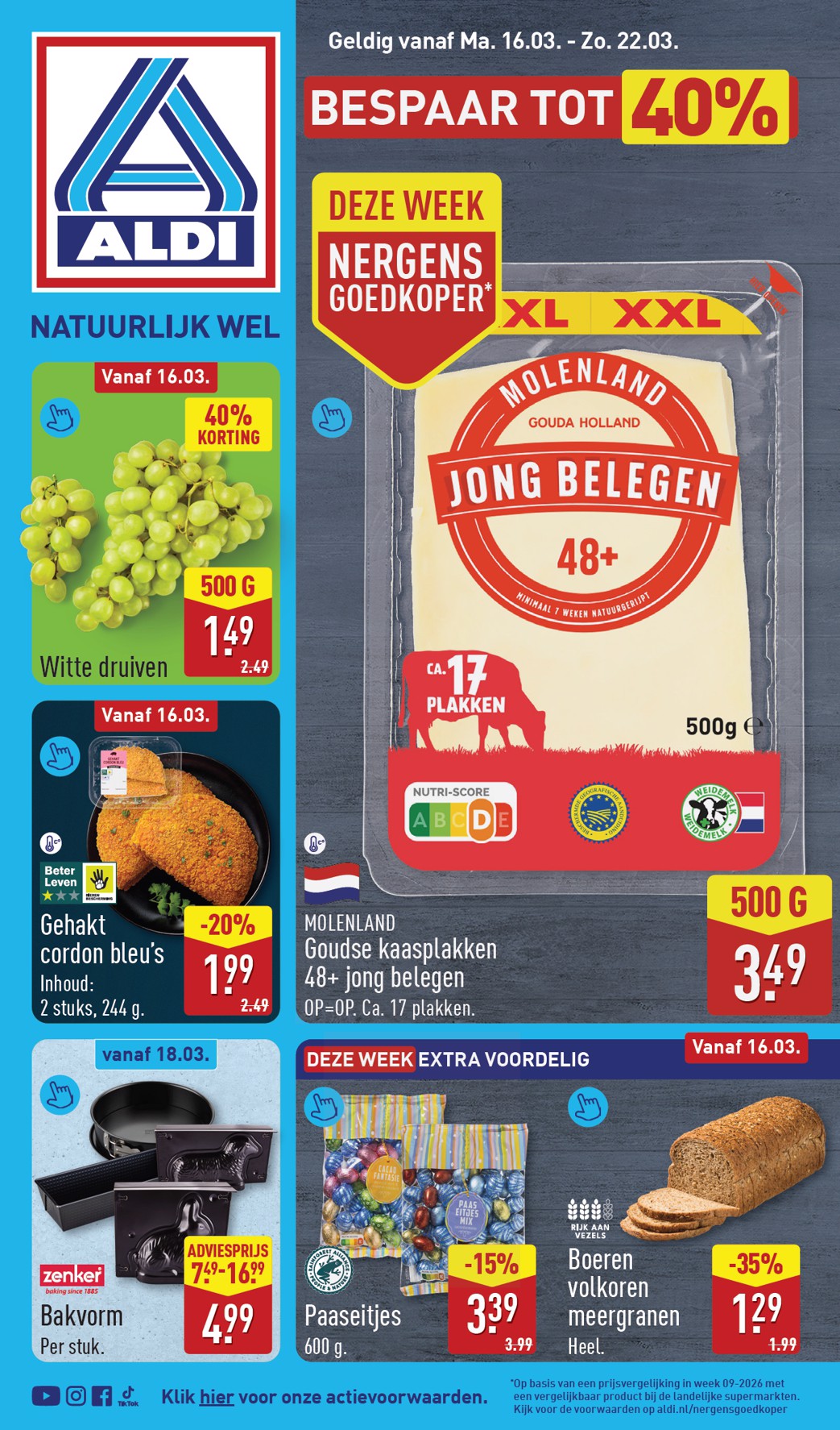 aldi - De ALDI folder geldig vanaf 16-03-2026 t/m 22-03-2026
