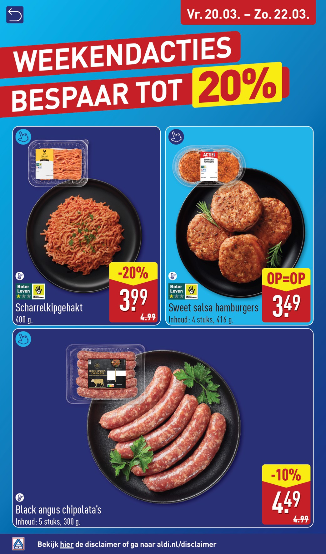 aldi - De ALDI - Weekendfolder folder geldig vanaf 20-03-2026 t/m 22-03-2026 - page: 18