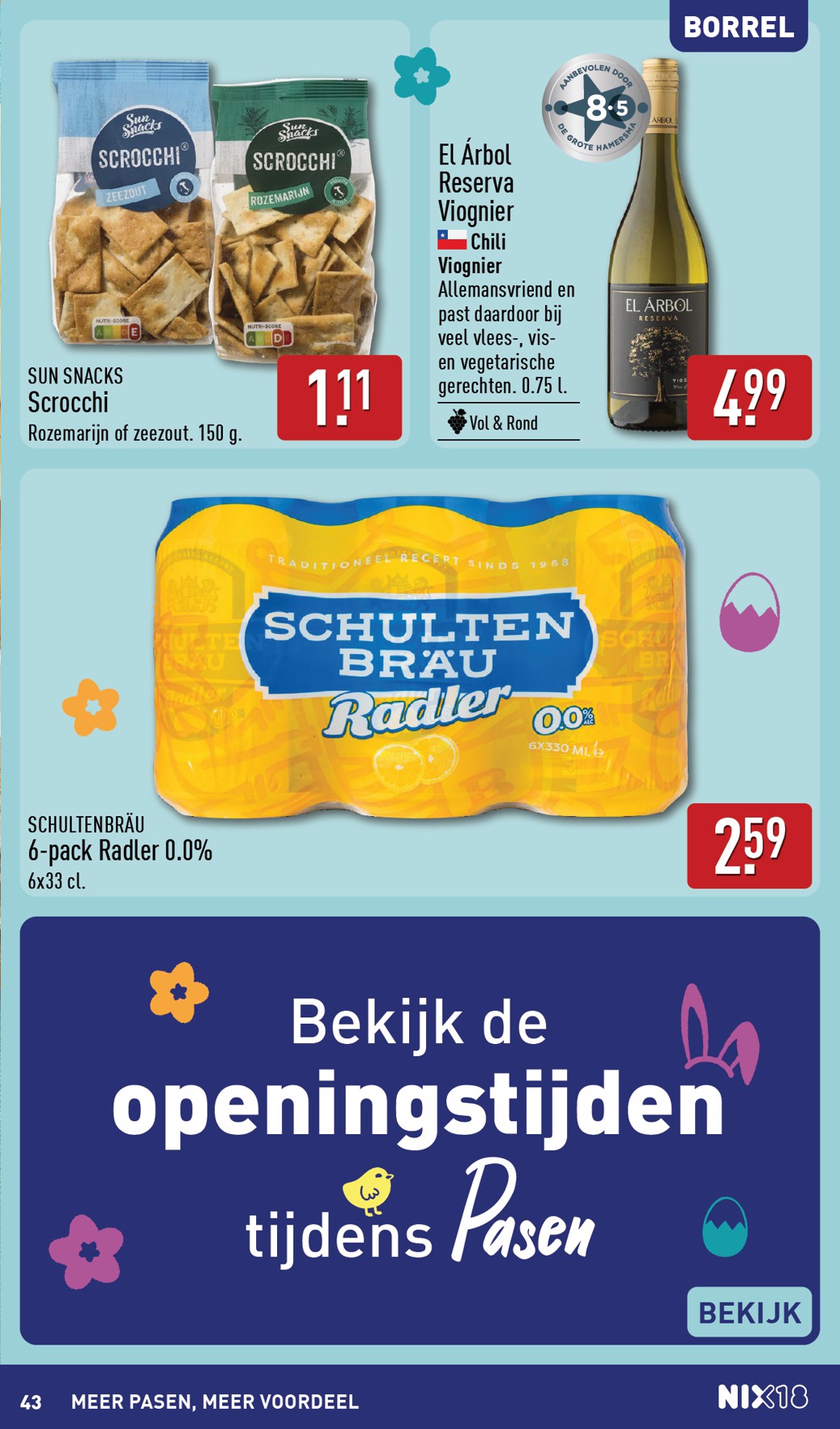 aldi - De ALDI - Paasfolder folder geldig vanaf 16-03-2026 t/m 06-04-2026 - page: 43