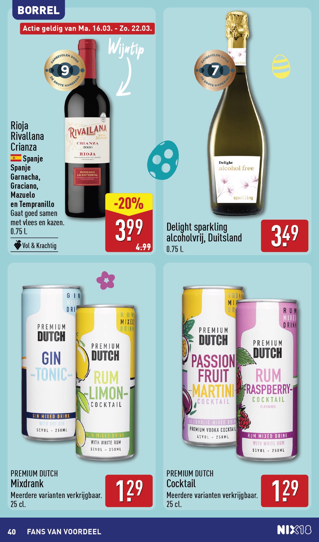 aldi - De ALDI - Paasfolder folder geldig vanaf 16-03-2026 t/m 06-04-2026 - page: 40