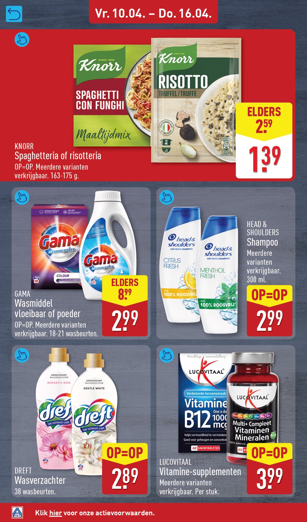 aldi - Huidige ALDI - Magnolia Weekendfolder folder geldig van vrijdag 10-04-2026 tot zondag 12-04-2026 - page: 6