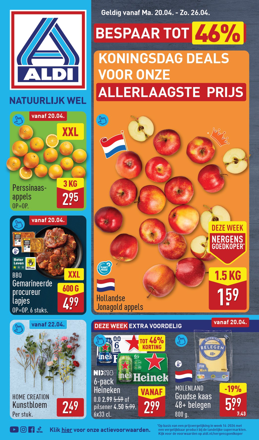 aldi - ALDI folder voor volgende week van maandag 20-04-2026 tot zondag 26-04-2026