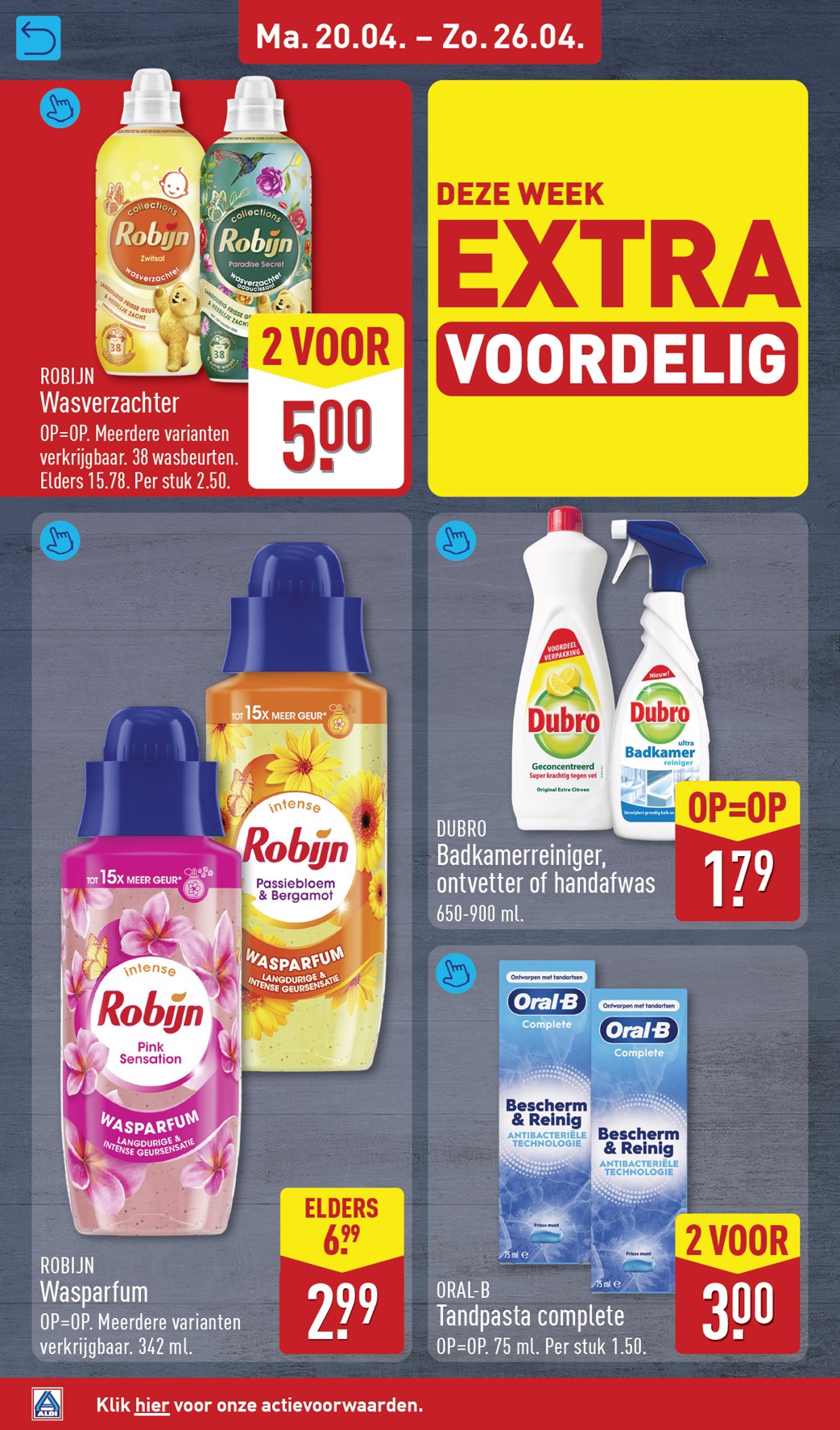 aldi - ALDI folder voor volgende week van maandag 20-04-2026 tot zondag 26-04-2026 - page: 20