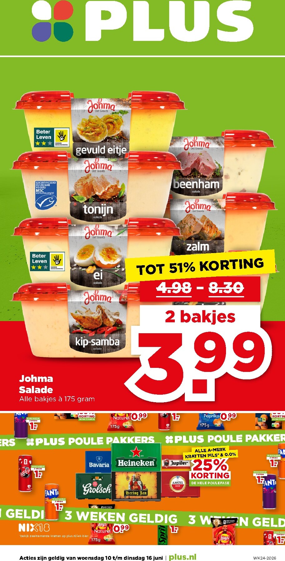 plus - PLUS folder voor volgende week van woensdag 10-06-2026 tot dinsdag 16-06-2026