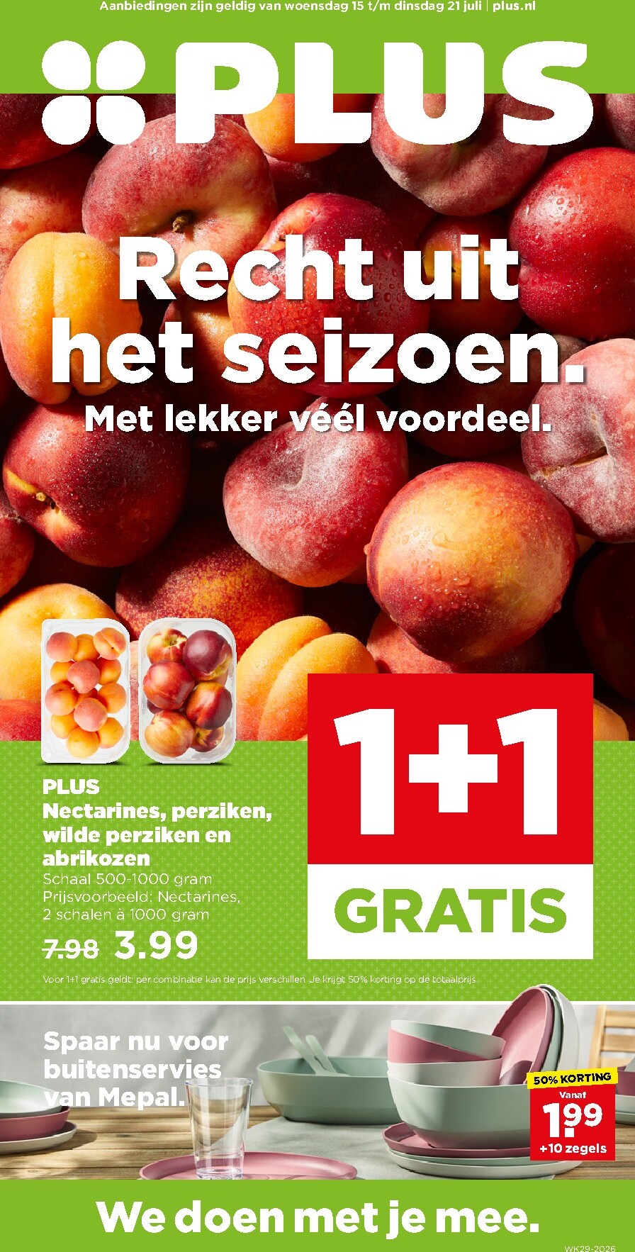 plus - PLUS folder voor volgende week van woensdag 15-07-2026 tot dinsdag 21-07-2026