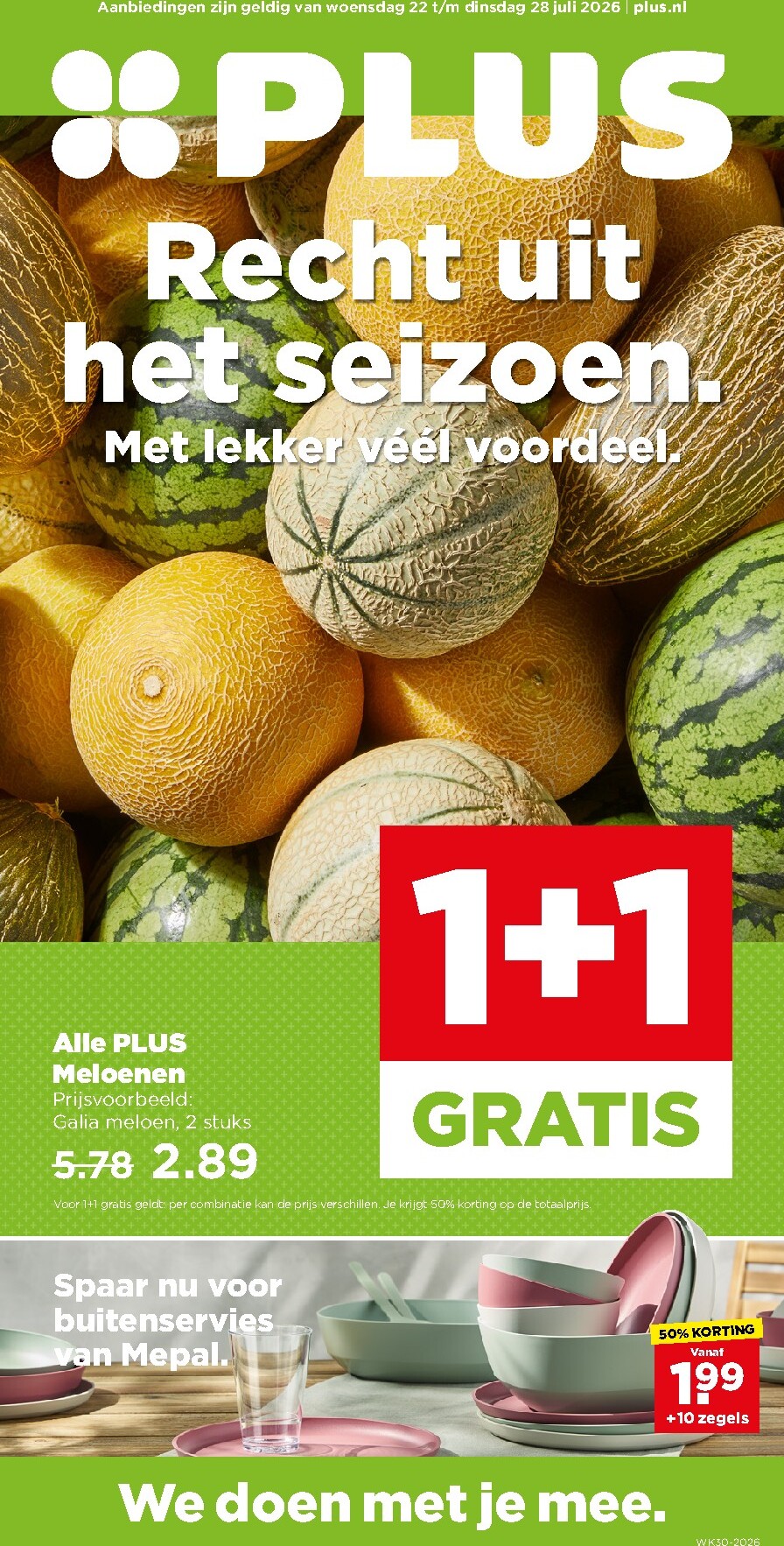 plus - Toekomstige PLUS folder geldig van woensdag 22-07-2026 tot dinsdag 28-07-2026