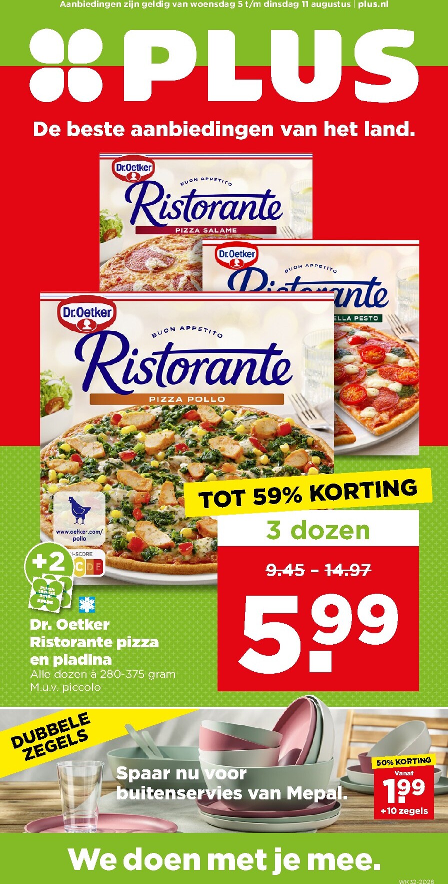 plus - Toekomstige PLUS folder geldig van woensdag 05-08-2026 tot dinsdag 11-08-2026 - page: 1