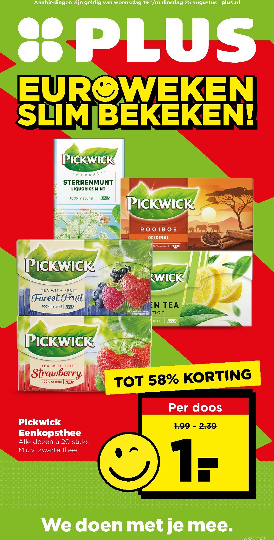 plus - Toekomstige PLUS folder geldig van woensdag 19-08-2026 tot dinsdag 25-08-2026