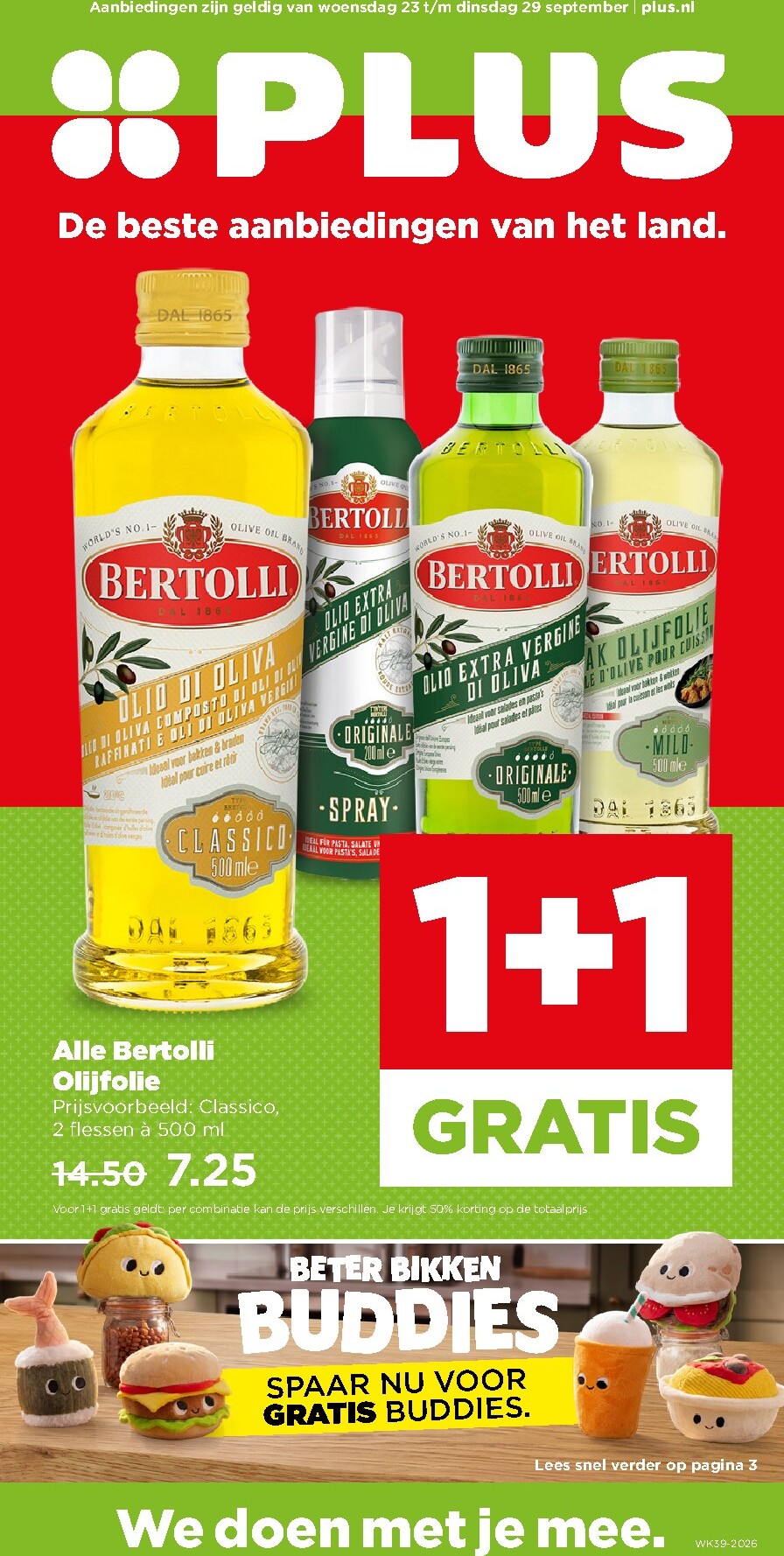 plus - PLUS folder voor volgende week van woensdag 23-09-2026 tot dinsdag 29-09-2026 - page: 1