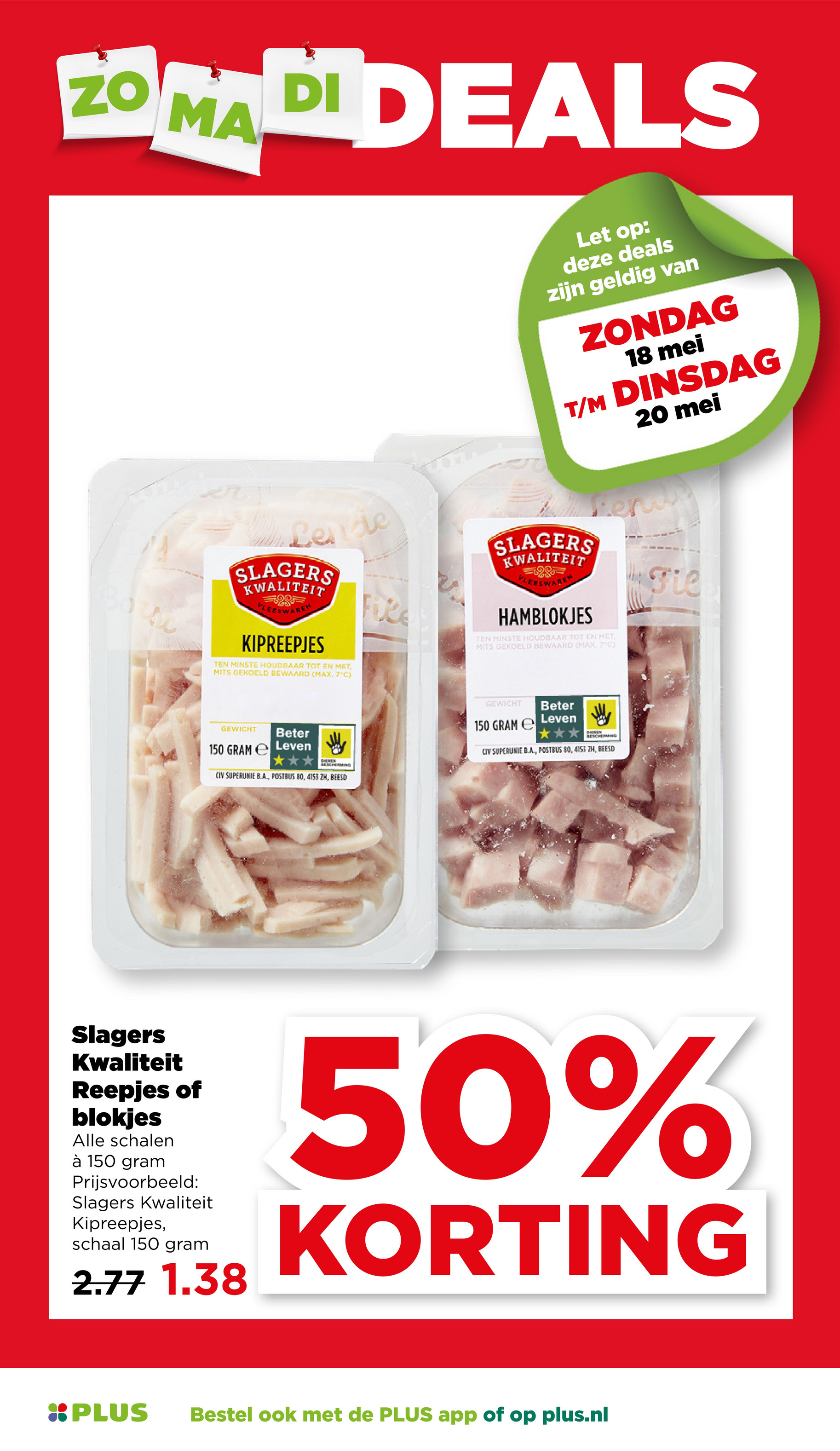 plus - PLUS - Zondag, Maandag, Dinsdag deals folder geldig vanaf 18-05 t/m 20-05 - page: 3
