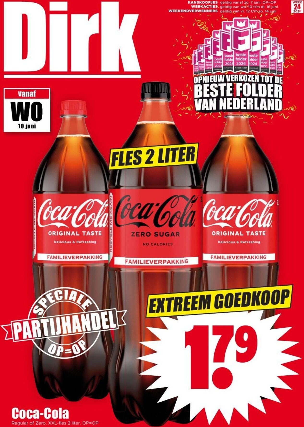 dirk - Dirk folder voor volgende week van woensdag 10-06-2026 tot dinsdag 16-06-2026