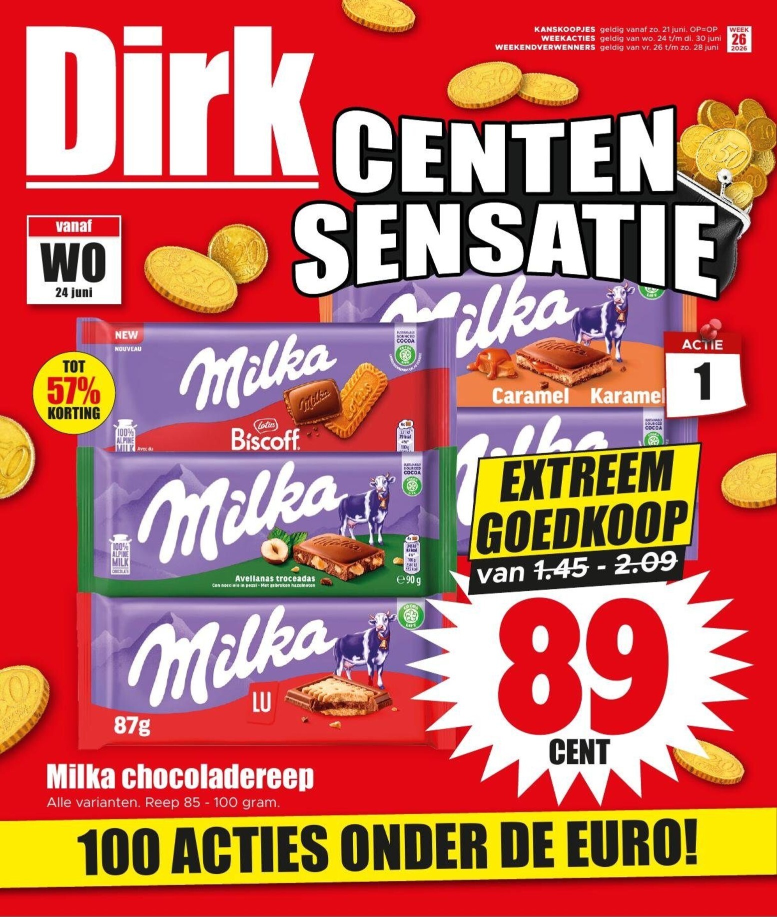 dirk - Dirk folder voor volgende week van woensdag 24-06-2026 tot dinsdag 30-06-2026 - page: 1