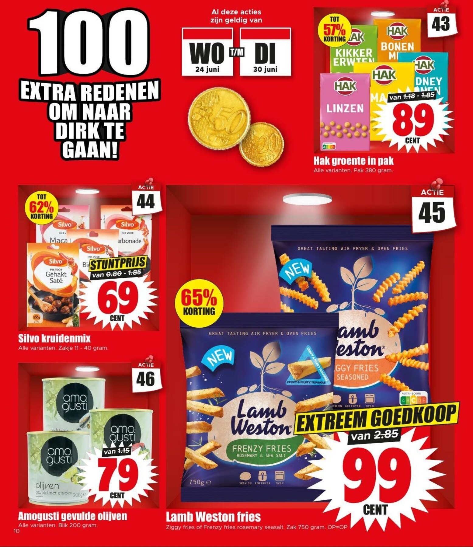 dirk - Dirk folder voor volgende week van woensdag 24-06-2026 tot dinsdag 30-06-2026 - page: 10