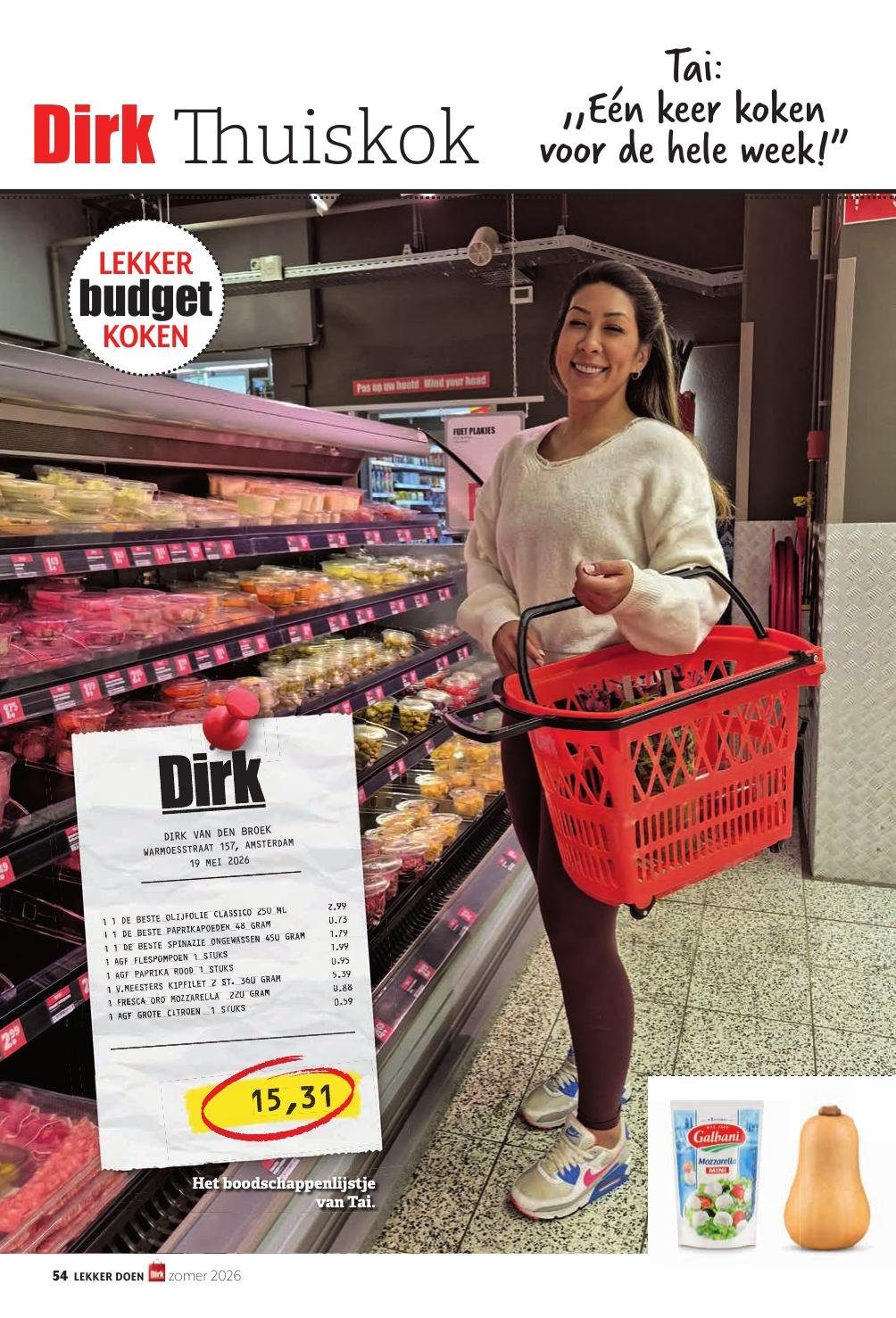 dirk - Huidige Dirk - Lekker Doen lente 2026 folder geldig van maandag 01-06-2026 tot dinsdag 30-06-2026 - page: 54