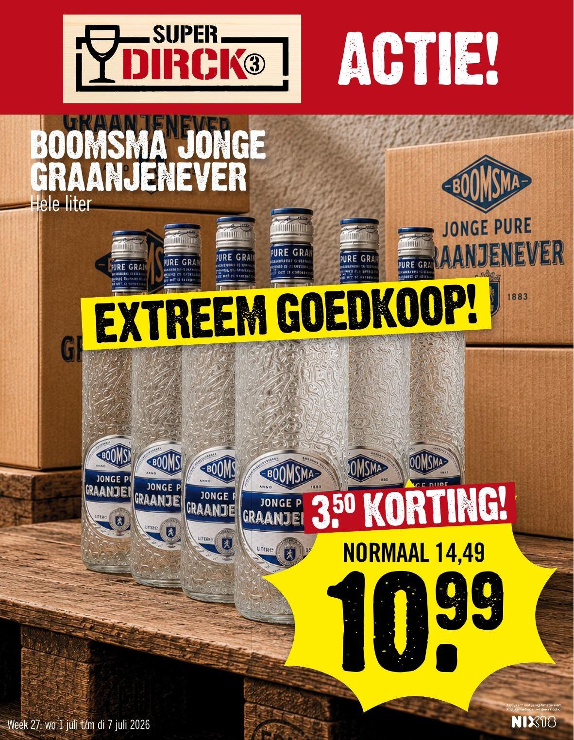 dirk - Huidige Dirk - Alcoholassortiment folder geldig van woensdag 01-07-2026 tot dinsdag 07-07-2026