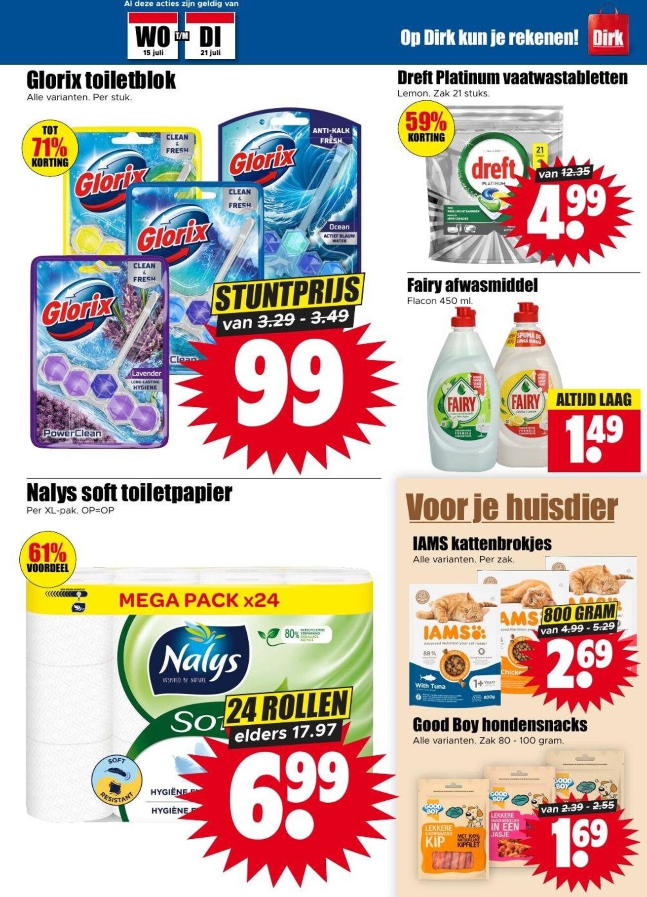 dirk - Dirk folder voor volgende week van woensdag 15-07-2026 tot dinsdag 21-07-2026 - page: 21