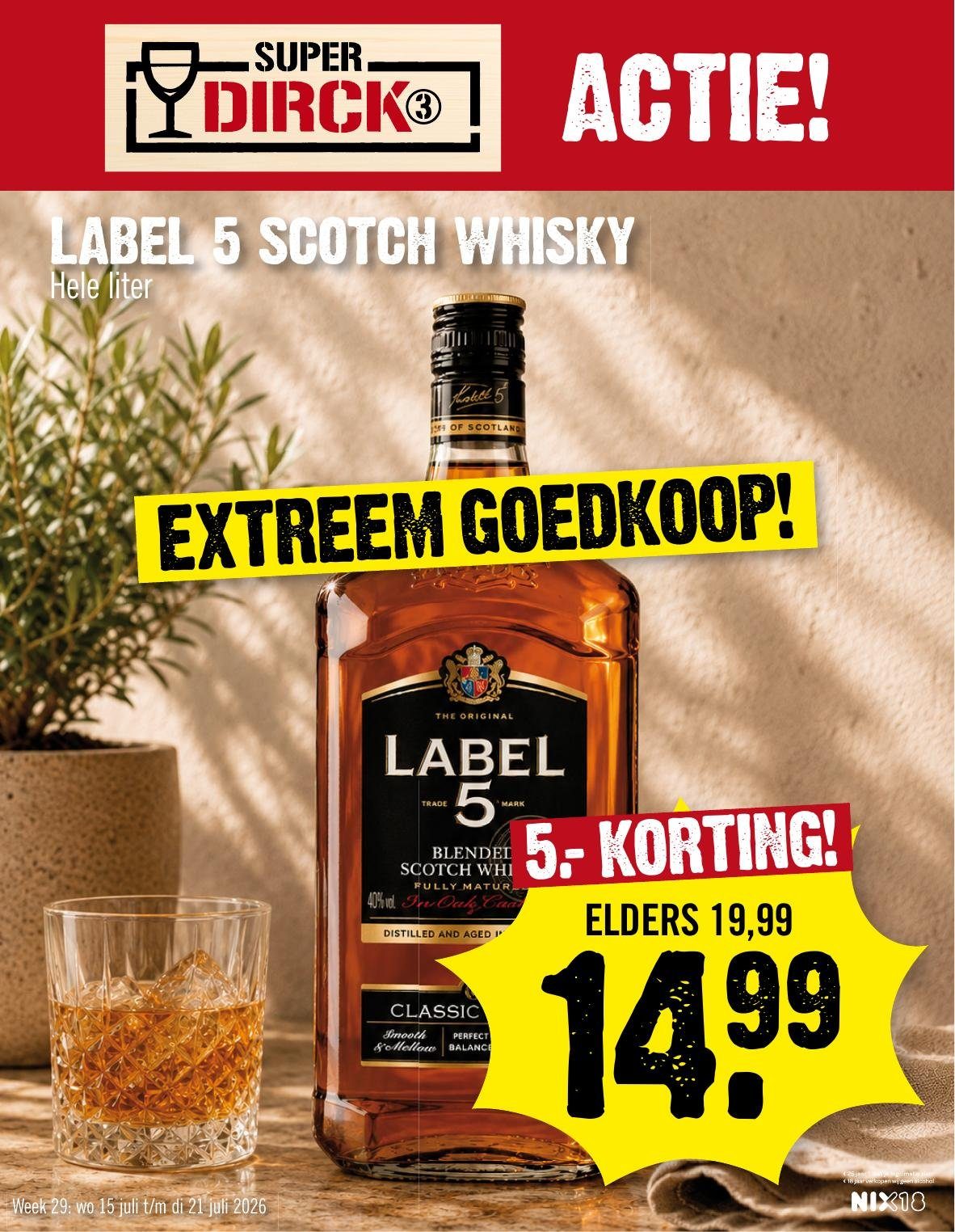 dirk - Huidige Super Dirck folder geldig van woensdag 15-07-2026 tot dinsdag 21-07-2026