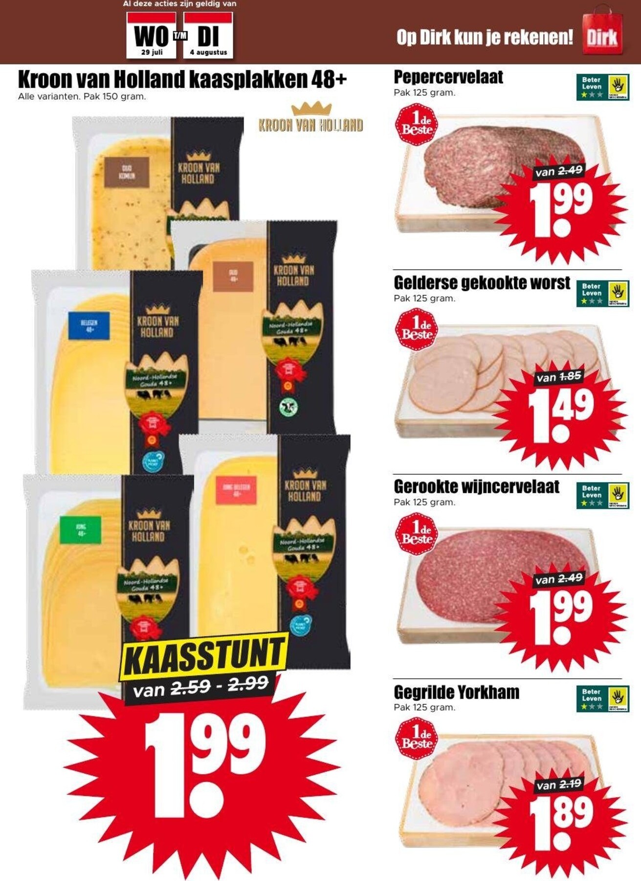 dirk - Dirk folder voor volgende week van woensdag 29-07-2026 tot dinsdag 04-08-2026 - page: 7