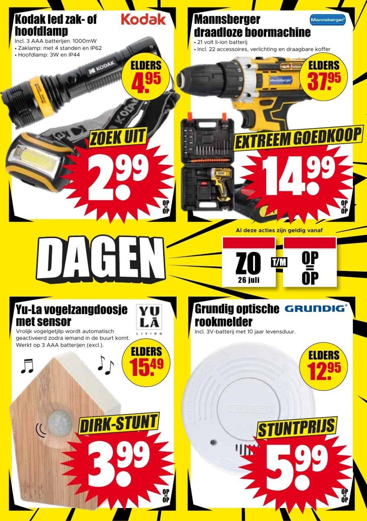 dirk - Dirk folder voor volgende week van woensdag 29-07-2026 tot dinsdag 04-08-2026 - page: 27