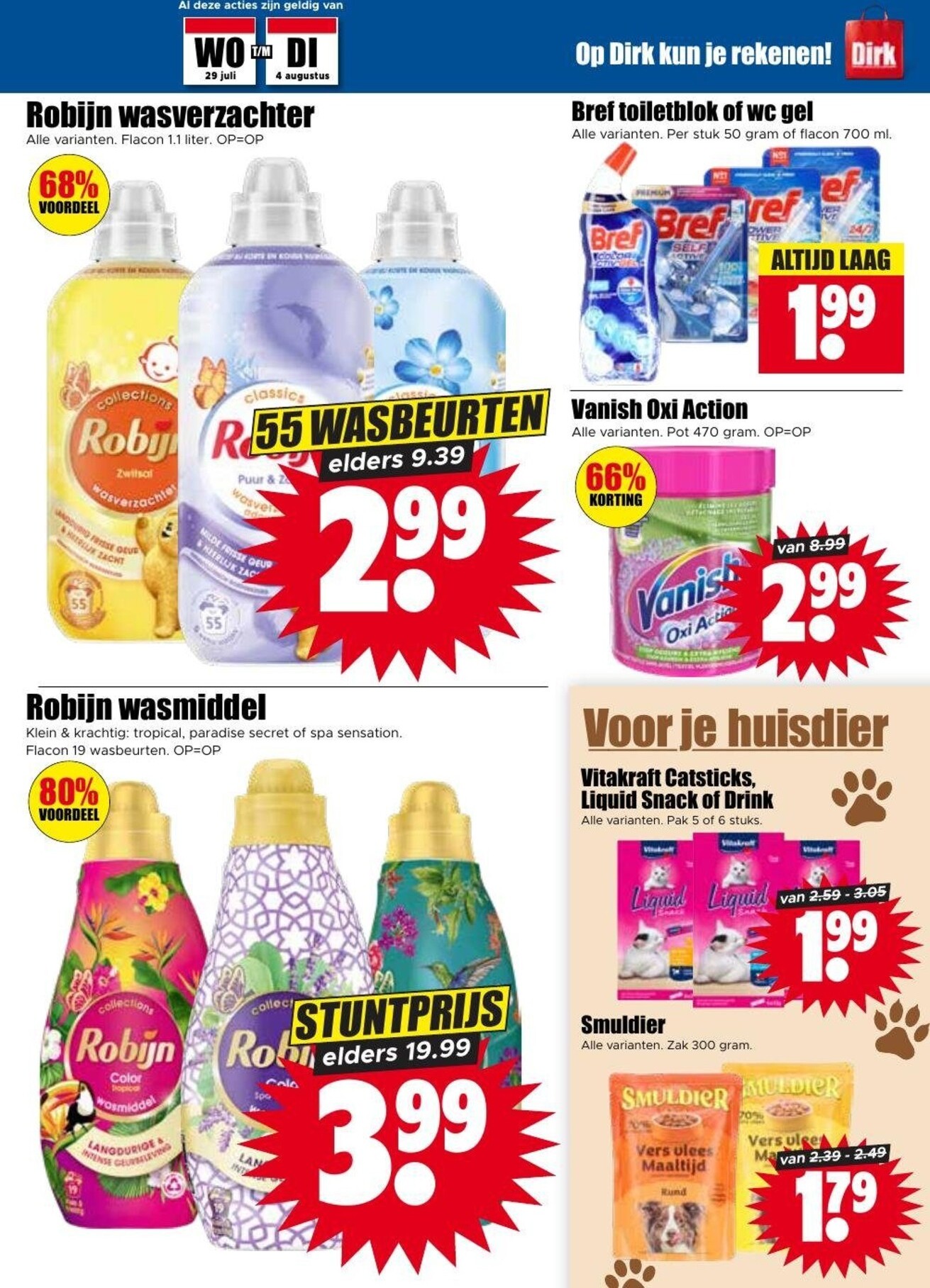 dirk - Dirk folder voor volgende week van woensdag 29-07-2026 tot dinsdag 04-08-2026 - page: 19