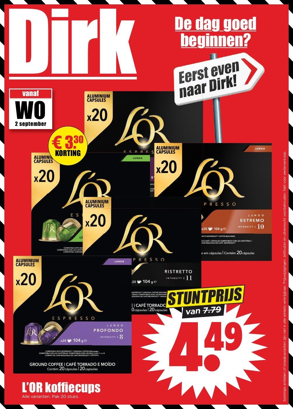 dirk - Dirk folder voor volgende week van woensdag 02-09-2026 tot dinsdag 08-09-2026