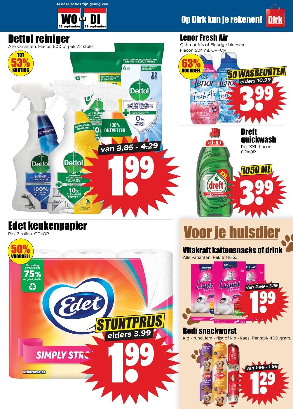 dirk - Dirk folder voor volgende week van woensdag 23-09-2026 tot dinsdag 29-09-2026 - page: 30