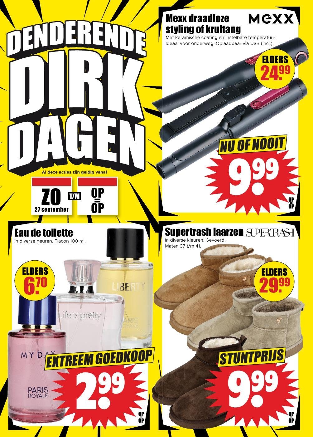 dirk - Huidige Dirk - Nonfood folder geldig van zondag 27-09-2026 tot zaterdag 03-10-2026 - page: 1
