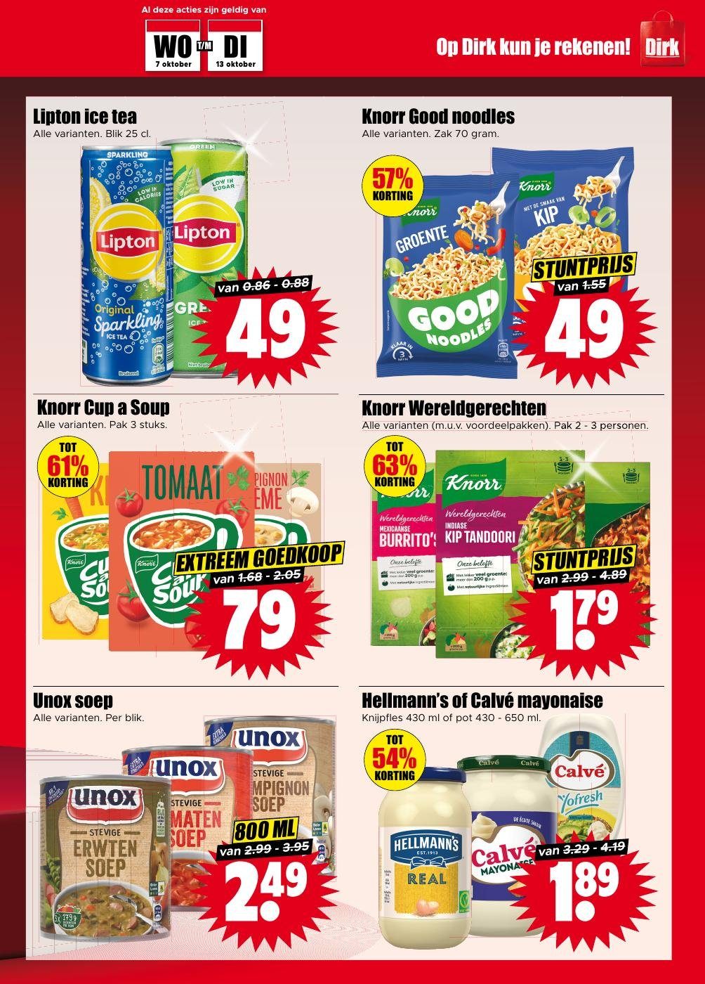 dirk - Dirk folder voor volgende week van woensdag 07-10-2026 tot dinsdag 13-10-2026 - page: 14