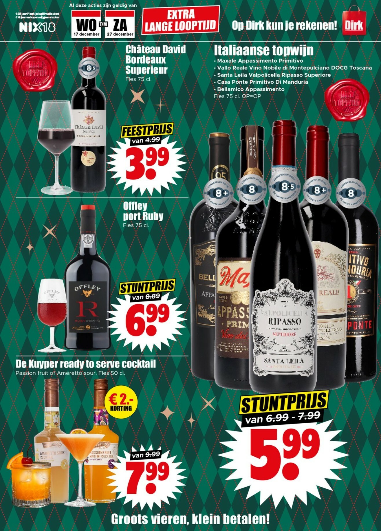 dirk - De Dirk folder geldig vanaf 17-12 t/m 27-12 - page: 17