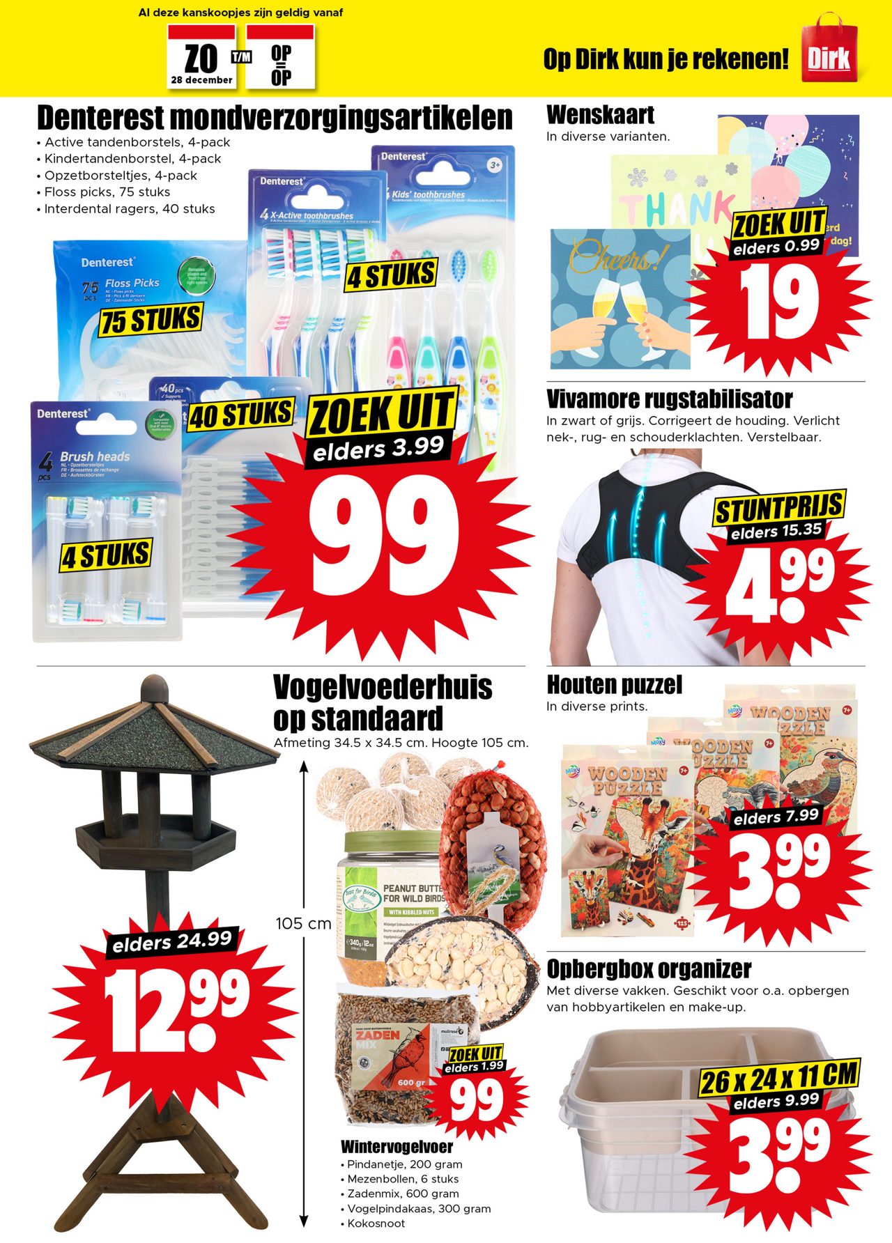 dirk - De Dirk folder geldig vanaf 28-12 t/m 06-01 - page: 19