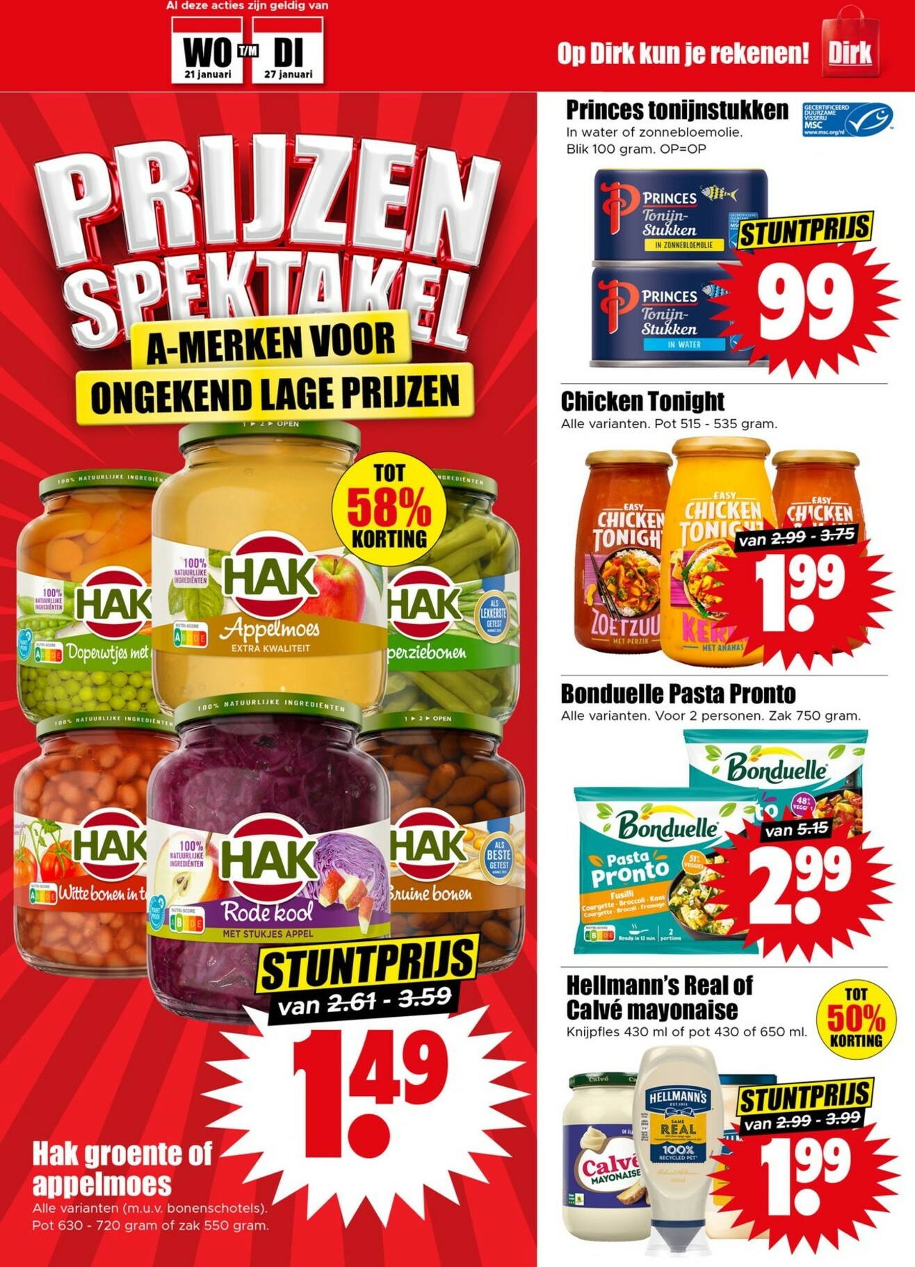 dirk - De Dirk folder geldig vanaf 21-01 t/m 27-01 - page: 15