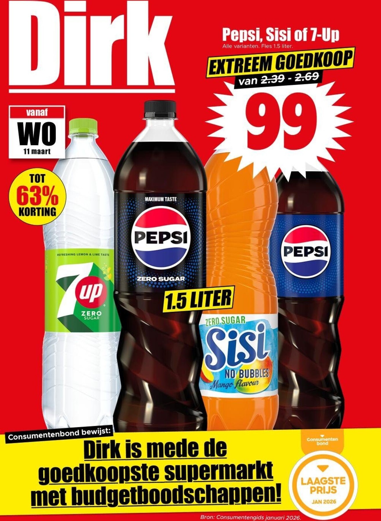 dirk - De Dirk folder geldig vanaf 11-03-2026 t/m 17-03-2026 - page: 1